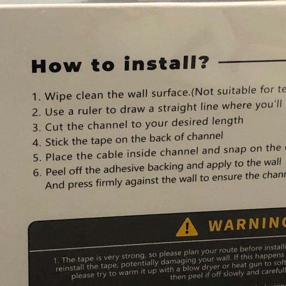 DELAMU Cable Raceway CC01-Beige cord Concealer - Picture 5 of 6